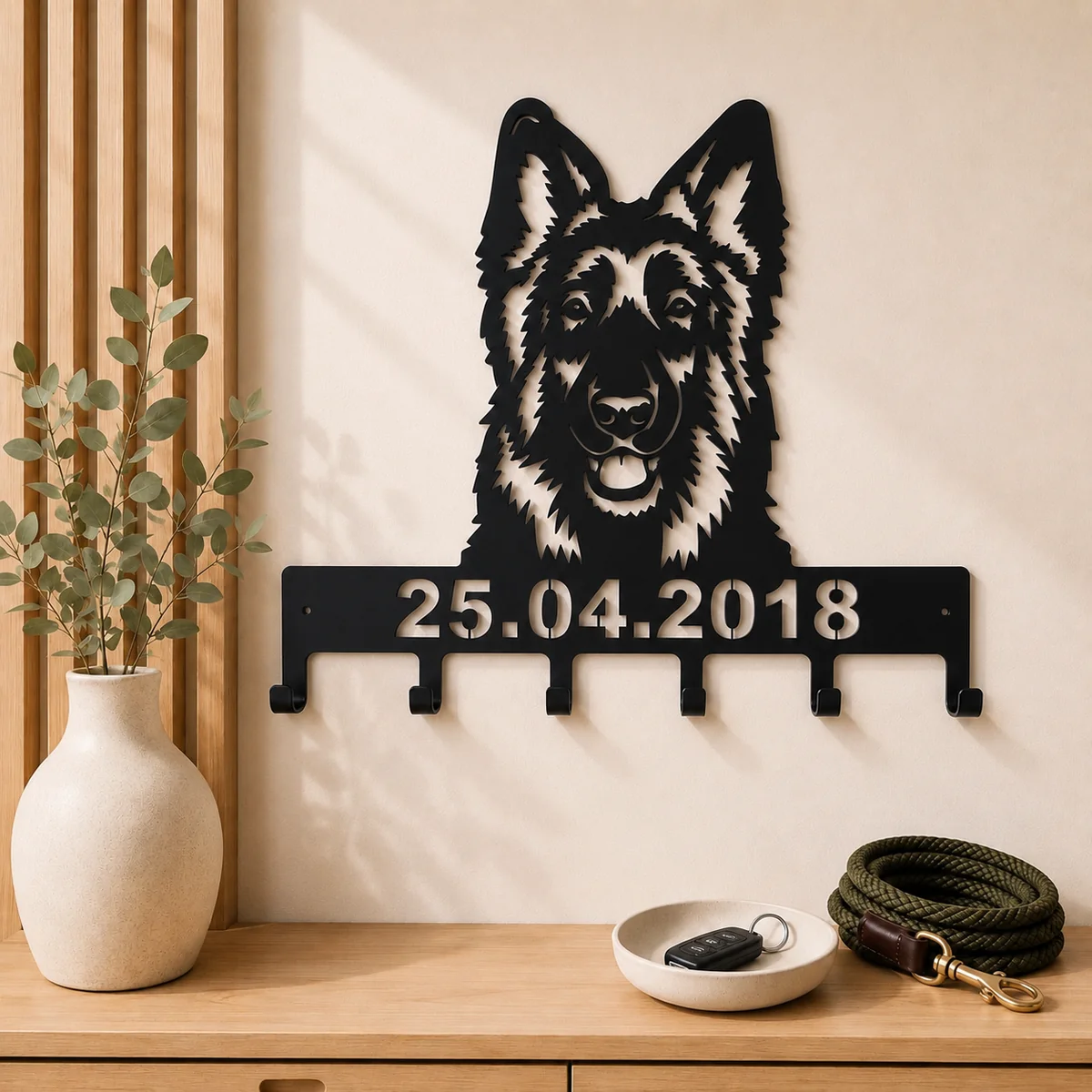 Garderobe Schäferhund