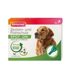Zecken und floh Schutz spot-on für große Hunde.