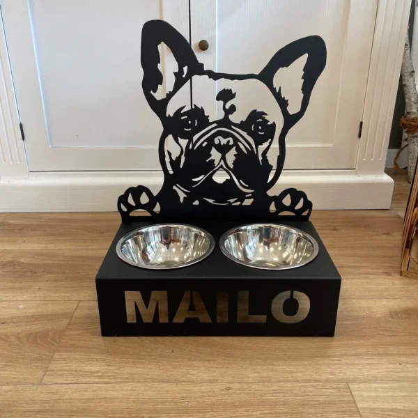 Futterbar Französische Bulldogge