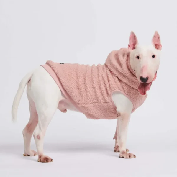 Teddy Sherpa Hundejacke - Rosa