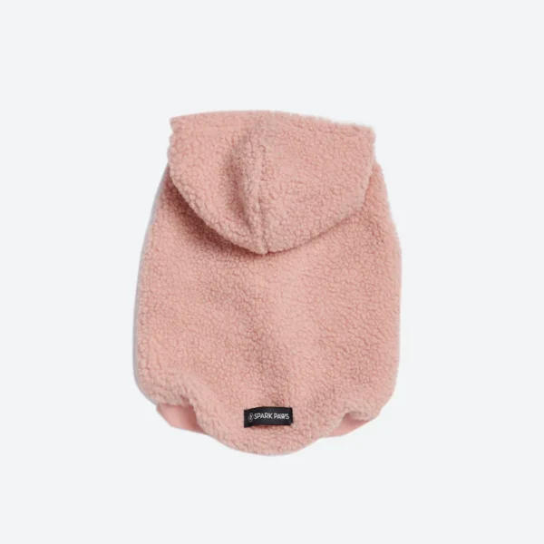 Teddy Sherpa Hundejacke - Rosa – Bild 5