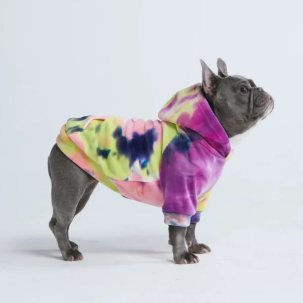 Samtiger Hunde Hoodie - Beerenlimonade – Bild 2