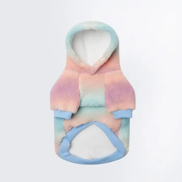 Fluffdreams™ Angst Beruhigung Hunde Hoodie - Pastell Zuckerguss – Bild 5
