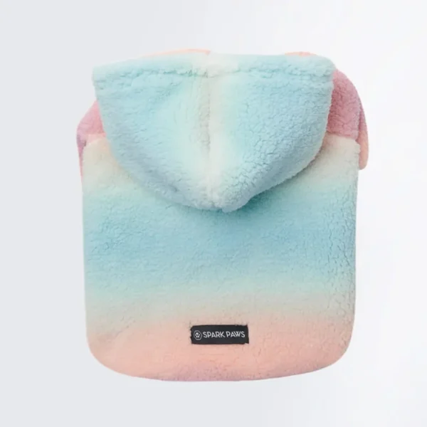 Fluffdreams™ Angst Beruhigung Hunde Hoodie - Pastell Zuckerguss – Bild 4