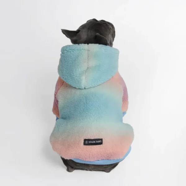 Fluffdreams™ Angst Beruhigung Hunde Hoodie - Pastell Zuckerguss – Bild 2