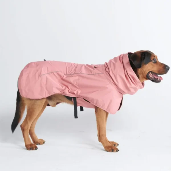 Breatheshield™️ Hunderegenmantel - Rosa