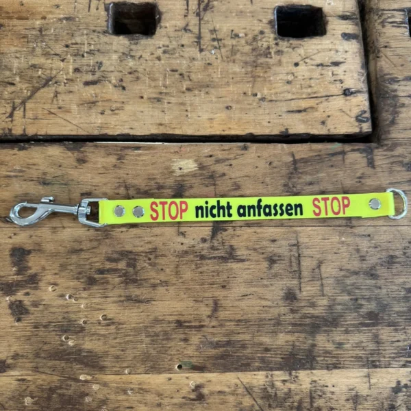 Leinen Adapter Warnsignal für Hunde – Bild 5